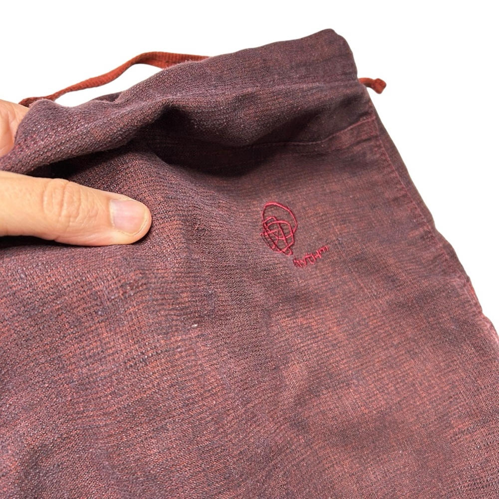 Patagonia Hemp Blend Capri Pants Burgundy Organic Outdoor Hiking Medium - Picture 13 of 13